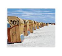 1000 Pièces Puzzles pour Adultes，Plage de la mer Baltique Devant Laboe sur Le Fjord de Kiel，Enfants Papier Puzzle Jeu Éducatif Jouets Éducatifs（38x26cm）-BB92