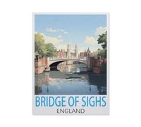 1000 Pièces Puzzles pour Adultes，Pont des Soupirs, Angleterre，Défi Puzzles pour Enfants Éducation Jouets Jeu pour Bricolage Décoration Murale（50x70cm）-L29