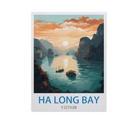 1000 Pièces Puzzles pour Adultes Puzzle，Baie d'Halong, Vietnam，Enfant PaperMaterial Intellectua Jeux De Famille Stress Reliever Jouet DIY Cadeau d'anniversaire（38x26cm）-CK72