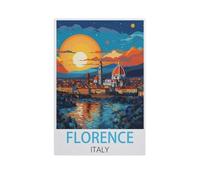 1000 Pièces Puzzles pour Adultes Puzzle,Florence Italie,Enfant Papier Matériel Intellectua Famille Jeux Anti-Stress Jouet Bricolage Cadeau d'anniversaire(50x70cm)-FV34