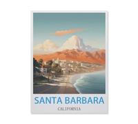 1000 Pièces Puzzles pour Adultes，Santa Barbara Californie，Défi Puzzles pour Enfants Éducation Jouets Jeu pour Bricolage Décoration Murale（75x50cm）-IF28