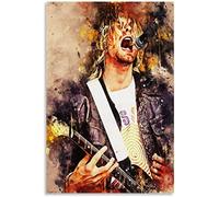 1000 pièces Puzzles pour Kurt Cobain Affiche Peinture Toile Adultes Enfants Puzzle Jouet dagogique jeu 1000 Piece 29.5x19.6inch(75x50cm) Sans Cadre