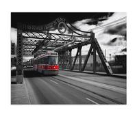 1000 Pièces Puzzles，Vue du Tramway TTC dans la Queen Street East, Toronto, Ontario, Canada，Jeux pour Réduire Le Stress Familial - Jeu De Défi pour Adultes - Décoration Murale Gifts（38x26cm）-V29