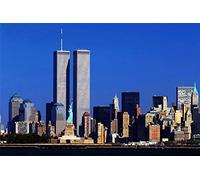 1000 Pièces Puzzles, World Trade Center New York pour Enfants Et Adultes Jeu De Jouets en Bois Éducatif