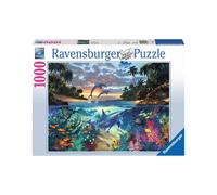 Ravensburger - Puzzle Adulte - Puzzle 1000 p - Baie de coraux - 19145