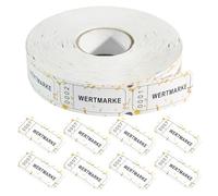 1000 pièces rouleaux de jetons, jetons repas dorés, rouleau de jetons repas, rouleaux de jetons boissons, pour magasins bar mariage carnaval fête événements,destins vides