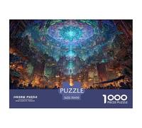 1000 Pièces Sacré Labyrinthe Ville Puzzles Divertissement Créatif Pièces Parfaitement Assorties Stellar Array Puzzles Classiques Qualité Premium pour Adultes 70x50cm/1000pcs