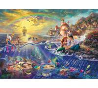 1000 pièces Schmidt Spiele Puzzle Thomas Kinkade Disney Arielle 59479