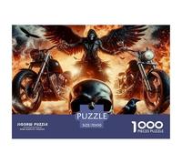 1000 Pièces Style Gothique Jeu Éducatif Style Gothique Puzzle Adulte Cadeau Stimulant Puzzle Difficile Activité Familiale Parfaite Parfait pour Les Soirées De Jeu 70x50cm/1000pcs