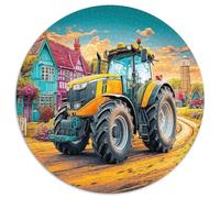 1000 Pièces Tracteur ruralJigsaw Puzzle Jeu Difficile pour Les Illustration de Campagne colorée Puzzle Jouet Éducatif Idées Cadeaux pour Adultes Et Enfants À Partir De 12 Ans 1000pcs (67.5x67.5