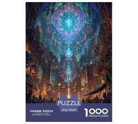 1000 Pièces Ville Sacrée du Labyrinthe Puzzles Jeu De Puzzle Activités Familiales Stimulantes Qualité Premium Stellar Array Puzzle De Qualité Supérieure pour Adultes 70x50cm/1000pcs