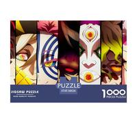 1000 PiècesBlade des héros Le PuzzleExtremely Popular Anime Puzzles pour Adultes avec Adultes 12 Ans Et Plus Jeu Difficile Le Défi Est Difficile Cadeaux Décoration Maison38x26cm/1000pcs