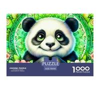 1000 PiècesPanda Jigsaws PiècesNational Treasure-level Cute And Adorable Creature Puzzles Pour Adultes Avec Adultes 12 Ans Et Plus Puzzle Jeu Éducatif Le Défi Est Difficile Décoration Maison70x50cm/10