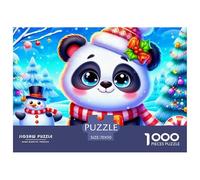 1000 PiècesPanda Le PuzzleNational Treasure-Level Cute and Adorable Creature Puzzles pour Adultes avec Adultes 12 Ans Et Plus Jeu Difficile Le Défi Est Difficile Décoration Maison70x50cm/1000pcs
