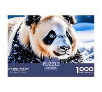 1000 PiècesPanda Pièce JigsawNational Treasure-level Cute And Adorable Creature Puzzles Pour Adultes Avec Adultes 12 Ans Et Plus Brainteasing Le Défi Est Difficile Cadeaux Décoration Maison38x26cm/100