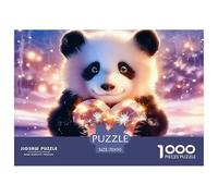 1000 PiècesPanda Pièce JigsawNational Treasure-level Cute And Adorable Creature Puzzles Pour Adultes Avec Adultes 12 Ans Et Plus Brainteasing Le Défi Est Difficile Cadeaux Décoration Maison70x50cm/100