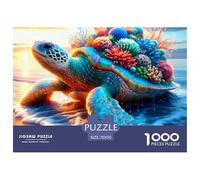 1000 PiècesTortue de mer Le PuzzleThe Spirit of The Sea Has A Long Lifespan Puzzles pour Adultes avec Adultes 12 Ans Et Plus Puzzle Jeu Éducatif Le Défi Est Difficile Cadeaux Décoration Maison70x50c