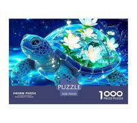 1000 PièceTortue de mer Décoration PuzzleThe Spirit of The Sea Has A Long Lifespan Puzzles pour Adultes avec Adultes 12 Ans Et Plus Brainteasing Le Défi Est Difficile Cadeaux Décoration Maison70x50c