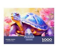 1000 PièceTortue de mer Pièce JigsawThe Spirit of The Sea Has A Long Lifespan Puzzles pour Adultes avec Adultes 12 Ans Et Plus Puzzle Jeu Éducatif Le Défi Est Difficile Cadeaux Décoration Maison70x5