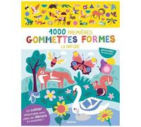 Mes tout premiers autocollants - 1000 premières gommettes formes la nature
