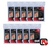 1000 Protège Cartes (10 Paquets de 100) - Soft Card Penny Sleeves Ultra PRO