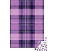 1000 Puzzles carrés créatifs en Bois, 75 x 50 cm, pour Adultes, avec différents Coloris. Jeu de Puzzle Unique et Stimulant.