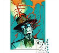 1000 Puzzles carrés créatifs sur Le thème du Docteur Comique Dérangé pour Adultes, Puzzles en Papier, Jeu de défi Unique, 38 x 26 cm / 1000 pièces