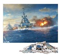 1000 Puzzles carrés créatifs sur Le thème du Roi George V pour Adultes, Puzzles en Bois, Jeux de défi Uniques, 1000 pièces (75 x 50 cm)