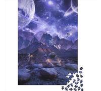 1000 Puzzles carrés créatifs sur Le thème du Sauvetage Spatial pour Adultes, Puzzles en Papier, Jeu de défi Unique, 38 x 26 cm / 1000 pièces