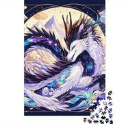 1000 Puzzles Chimère Serpent pour Adultes et Adolescents - Jeu de société en Papier - Idée Cadeau de Noël - 38 x 26 cm