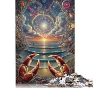 1000 Puzzles en Bois sur Le thème des paysages océaniques pour Adultes et Adolescents, Jeux familiaux, Cadeaux de Noël, 1000 pièces (75 x 50 cm)