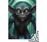 1000 Puzzles « La Bête » pour Adultes et Adolescents, Jeux de société en Papier, Cadeaux de Noël, 38 x 26 cm / 1000 pièces