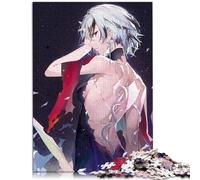 1000 Puzzles pour Adultes 1000 pièces Genshin Impact Puzzle en Bois Arlecchino Jeu Familial pour Adultes et Enfants 50x75 cm