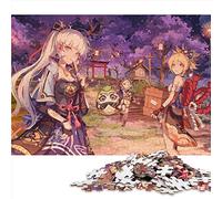 1000 Puzzles pour Adultes 1000 pièces Genshin Impact Sayu Le Puzzle en Bois pour Adultes est idéal comme Cadeau pour Toute la Famille 19,7 x 29,5 Pouces