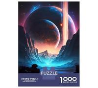1000 Puzzles pour Adultes Cosmic Scenery Symphony Jeux De Société pour Adultes Décoration Idéale Cadeaux d'anniversaire Uniques 52x38cm/1000pcs