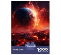 1000 Puzzles pour Adultes Death Star Puzzle pour Adultes Jeux De Détente Analyse Et Logique, Un pour Toute La Famille 38x26cm/1000pcs