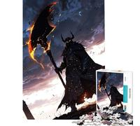 1000 Puzzles pour Adultes où l'obscurité alimente la lumière Un défi d'intelligence cérébrale Un Jeu addictif et interactif Une œuvre d'art Une idée Cadeau (38x26cm)