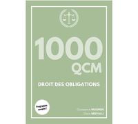 1000 QCM : Droit des obligations L2 et CRFPA - Constance Mosnier - Droit En 5 Minutes - broché - Scolaire / Universitaire