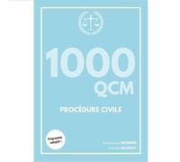 1000 QCM en procédure civile: L3 et CRFPA