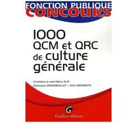 1000 Qcm Et Qcr De Culture Générale