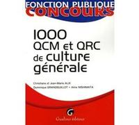 1000 qcm et qrc de culture générale