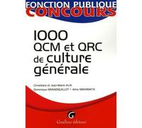 1000 qcm et qrc de culture générale - grandguillot d. Alix j.-m. - Gualino Eds - broché - Etude