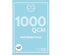 1000 Qcm - Procédure Civile (Crfpa)