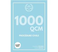 1000 QCM : Procédure civile (CRFPA) - Constance Mosnier - Droit En 5 Minutes - broché - Scolaire / Universitaire