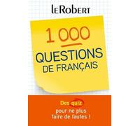 1000 Questions De Français - Des Quiz Pour Ne Plus Faire De Fautes !