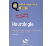 1000 questions ECN neuroloogie: Tous les items de la spécialité