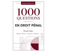 1000 questions en droit pénal