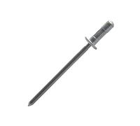 1000 rivets multi-serrage à aluminium/inox A2 à tête plate à Ø4x16,9mm - SCELL-IT - UND4016-BC