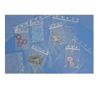 1000 Sachets plastique fermeture ZIP Transparent 40 X 60 mm 50u