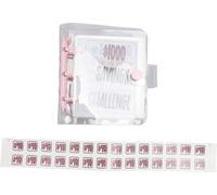 1000 Spar-Challenge,Ordner,Mehrzweck,PVC,Wiederverwendbar,Mini-Budget-Ordner,Sticker,Geldverwaltung,Rosa